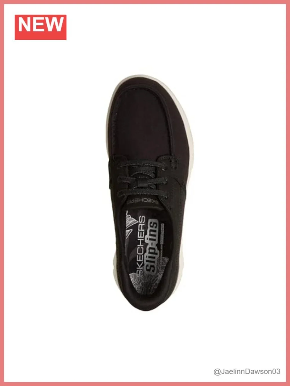 Skechers Hands Free Slip-ins Glide-Step Serene Canvas Boat Shoes Women's